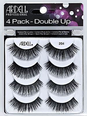 Ardell Double Up 4 Pack Lash 204 Multipack  (66691)